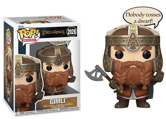 Preventa Gimli Speech Bubble #2028 - The Lord of The Rings Funko Pop!