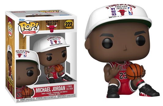 Preventa Michael Jordan 3 Times in a Row #222 - Sports NBA Chicago Bulls Funko Pop!