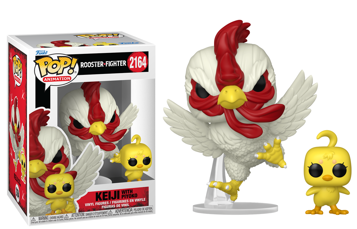 Preventa Keiji with Piyoko #2164 - Rooster Fighter Funko Pop!