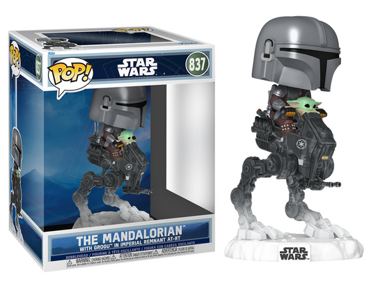 Preventa The Mandalorian with Grogu In Imperial Remnant AT-RT #837 - Star Wars' The Mandalorian and Grogu Funko Pop!