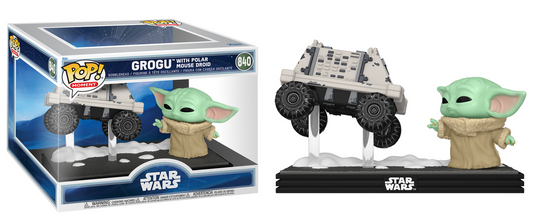 Preventa Grogu with Polar Mouse Droid #840 - Star Wars The Mandalorian and Grogu Funko Pop!
