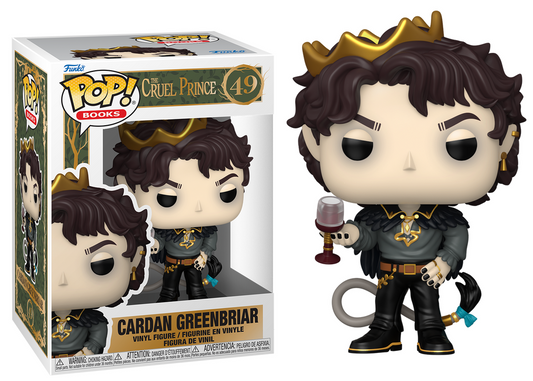 Preventa Cardan Greenbriar #49 - The Folk of The Air Trilogy The Cruel Prince Funko Pop!