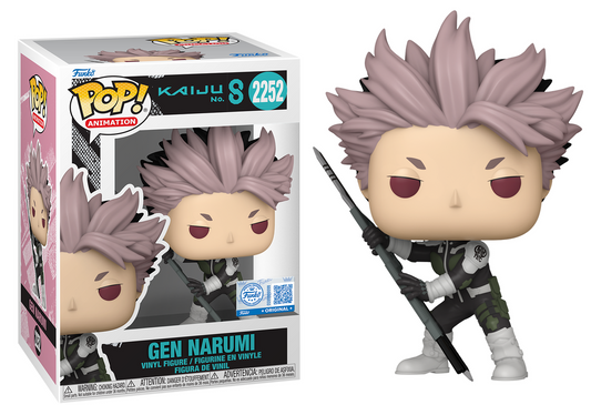 Preventa Rápida Gen Narumi Exclusive #2252 - Kaiju No.8 Funko Pop!