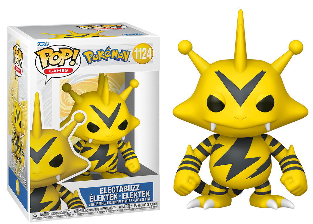 Preventa Electabuzz #1124 - Pokemon Funko Pop!