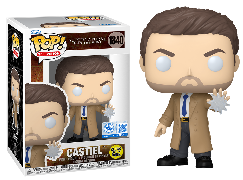 Preventa Rápida Castiel GITD #1840 - Supernatural Funko Pop!