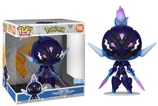 Preventa Rápida Ceruledge Jumbo #1149 - Pokemon Funko Pop!