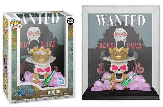 Preventa Rápida Brook Cover #2220 - One Piece Funko Pop!