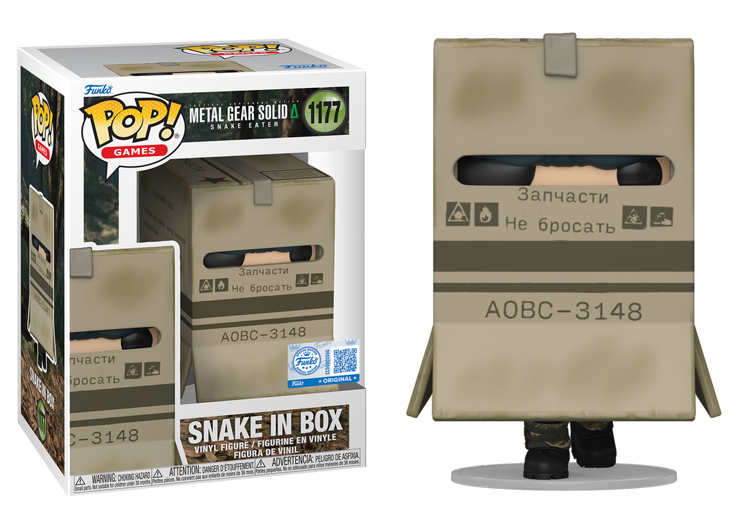 Preventa Snake in Box #1177 - Metal Gear Solid Delta Snake Eater Funko Pop!
