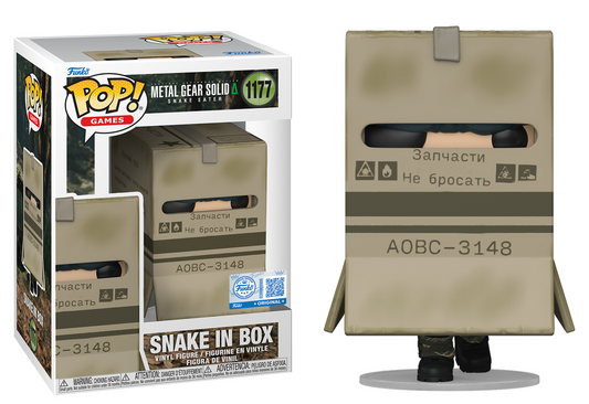 Preventa Snake in Box #1177 - Metal Gear Solid Delta Snake Eater Funko Pop!