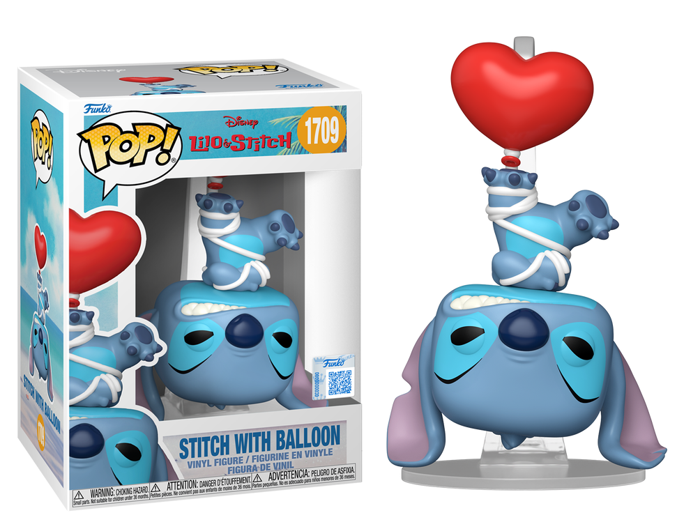 Preventa Rápida Stitch with Balloon #1709 - Disney's Lilo & Stitch Funko Pop!