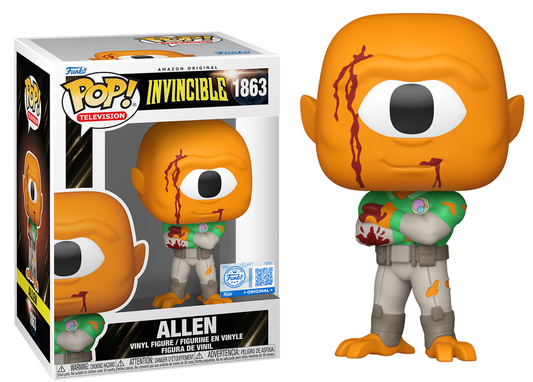 Preventa Allen Exclusive #1863 - Invincible Funko Pop!
