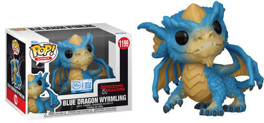 Preventa Rápida Blue Dragon Wyrmling #1199 - Dungeons & Dragons Funko Pop!