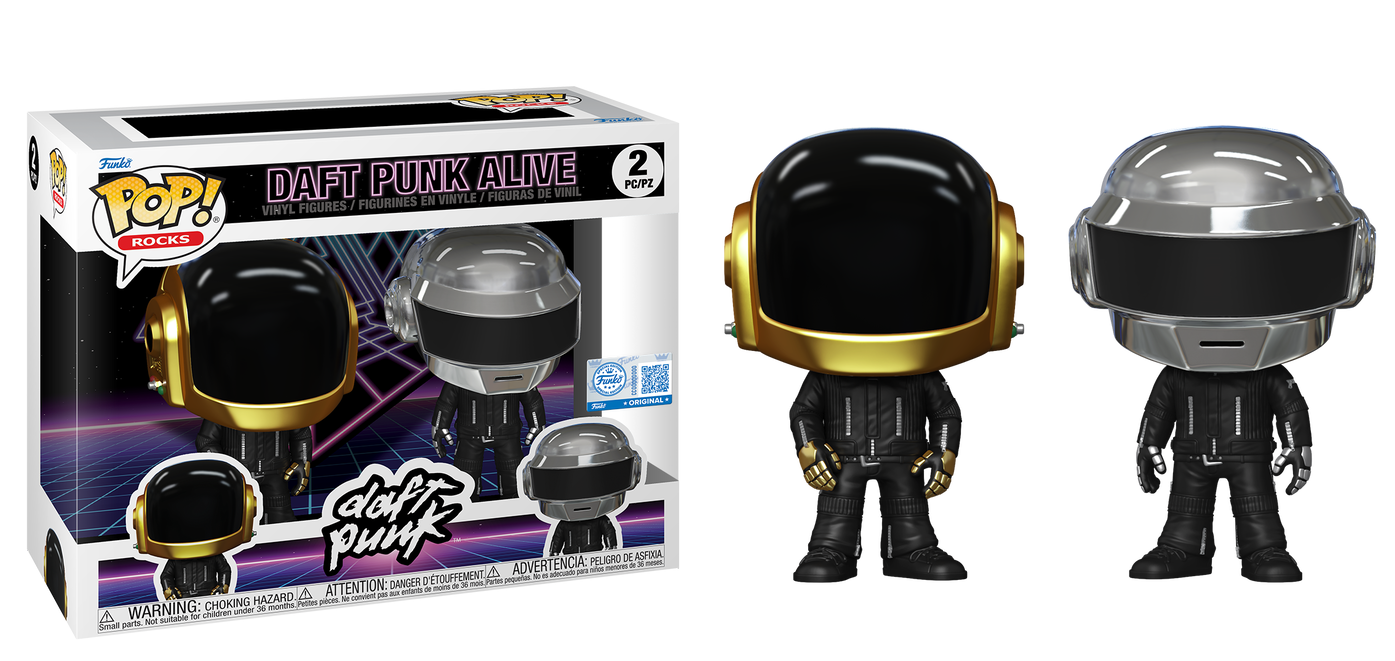 Preventa Daft Punk Alive #2Pack - Daft Punk Music Rocks Funko Pop!