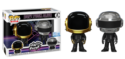 Preventa Daft Punk Alive #2Pack - Daft Punk Music Rocks Funko Pop!