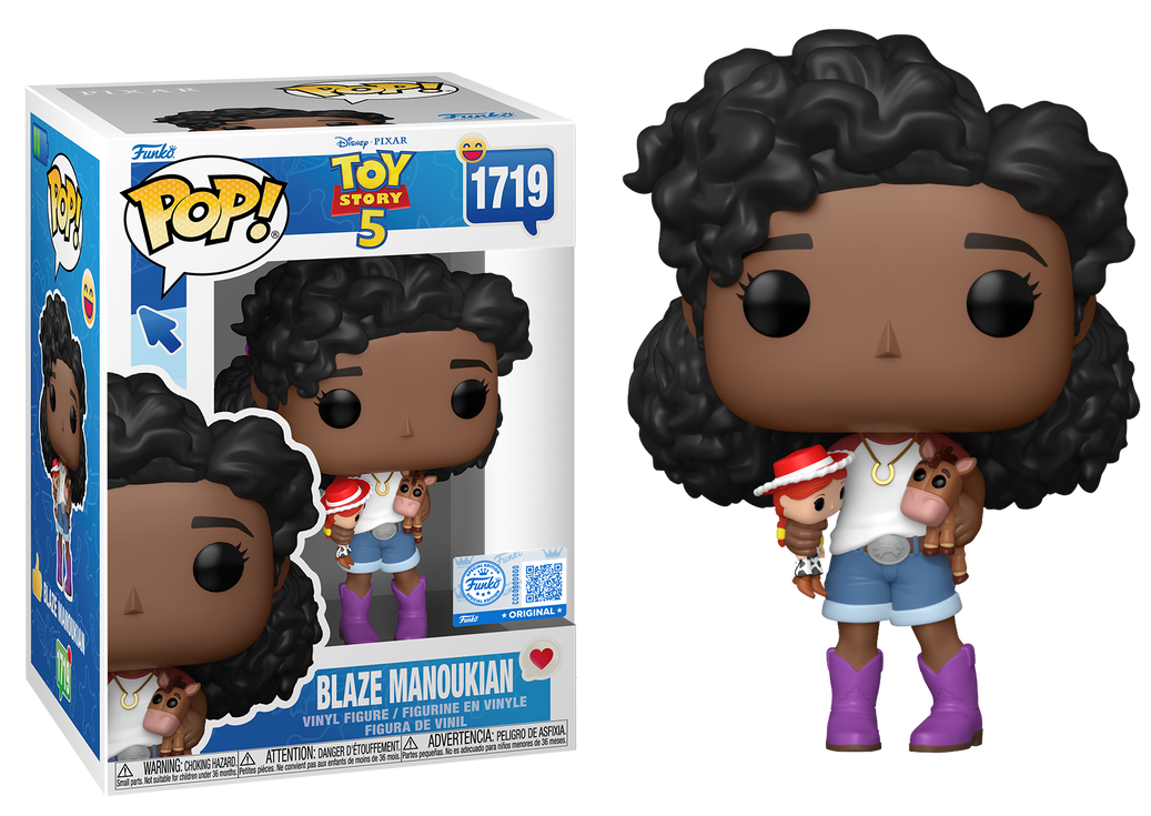 Preventa Rápida Blaze Manoukian #1719 - Disney Pixar Toy Story 5 Funko Pop!