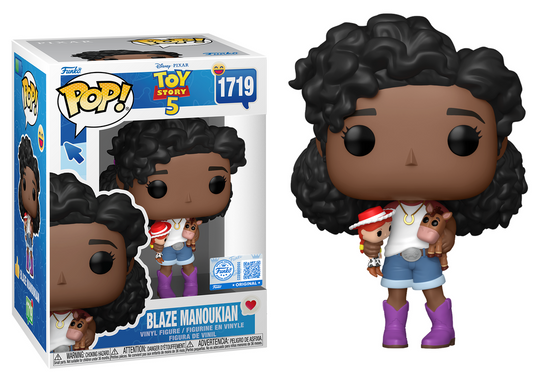 Preventa Rápida Blaze Manoukian #1719 - Disney Pixar Toy Story 5 Funko Pop!