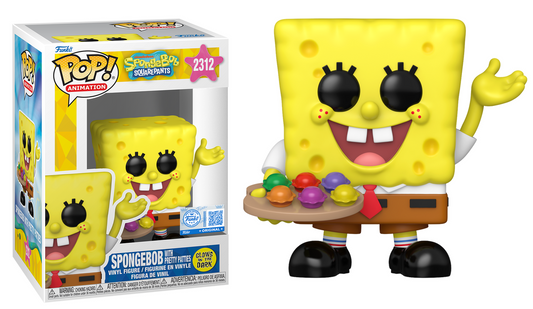Preventa Rápida SpongeBob with Pretty Patties GITD #2312 - SpongeBob SquarePants (Bob Esponja) Funko Pop!