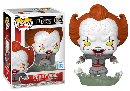 Preventa Rápida Pennywise #1865 - IT Welcome to Derry Funko Pop!