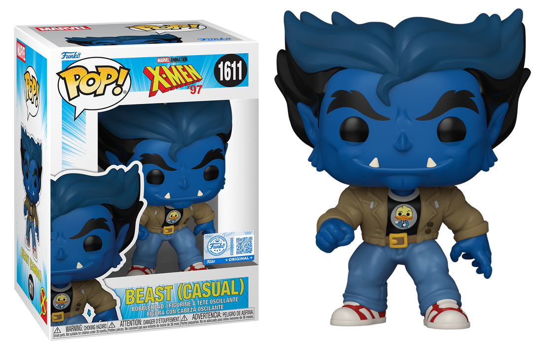 Preventa Rápida Beast (Casual)  Exclusive #1611 - Marvel's X-Men 97 Funko Pop!