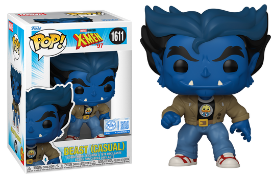Preventa Rápida Beast (Casual)  Exclusive #1611 - Marvel's X-Men 97 Funko Pop!