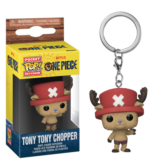 Preventa Rápida Llavero Tony Tony Chopper - Netflix's One Piece Live Action Keychain Pop!