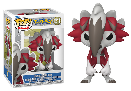 Preventa Lycanroc (Midnight Form) #1211 - Pokémon Funko Pop!