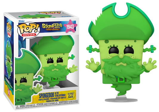 Preventa Spongebob as The Flying Dutchman GITD #1943 - The Spongebob Movie Search for SquarePants (Bob Esponja) Funko Pop!