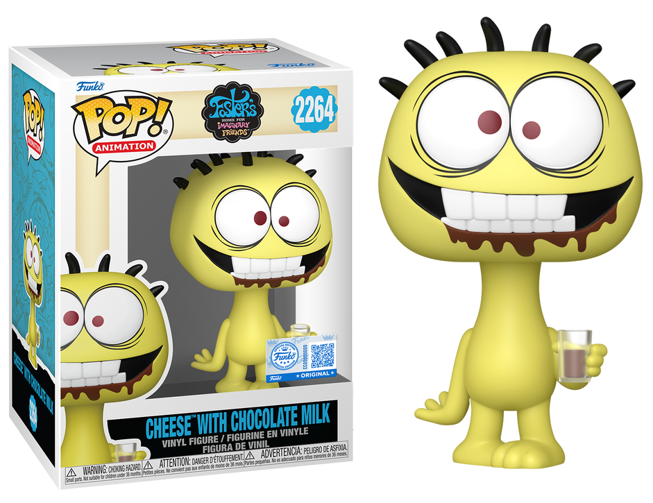 Preventa Rápida Cheese with Chocolate Milk #2264 - Foster's Home for Imaginary Friends Funko Pop!