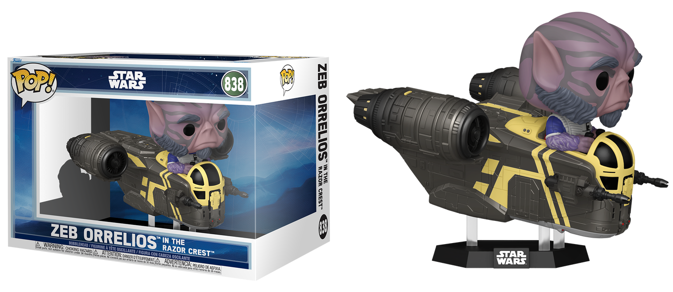 Preventa Zeb Orrelios in The Razor Crest #838 - Star Wars' The Mandalorian and Grogu Funko Pop!