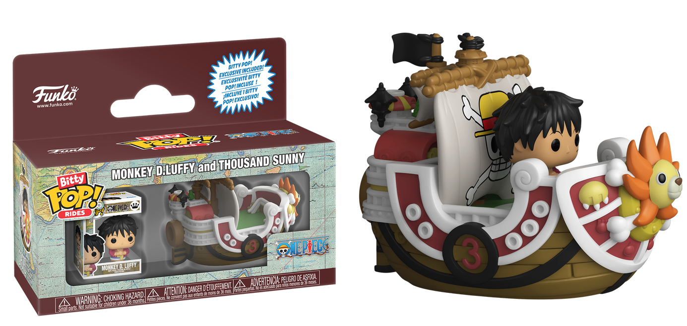 Preventa Bitty Pop Thousand Sunny with Monkey D Luffy - One Piece Bitty Pop!