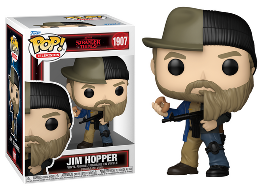 Preventa Jim Hooper #1907 - Stranger Things Split Funko Pop!