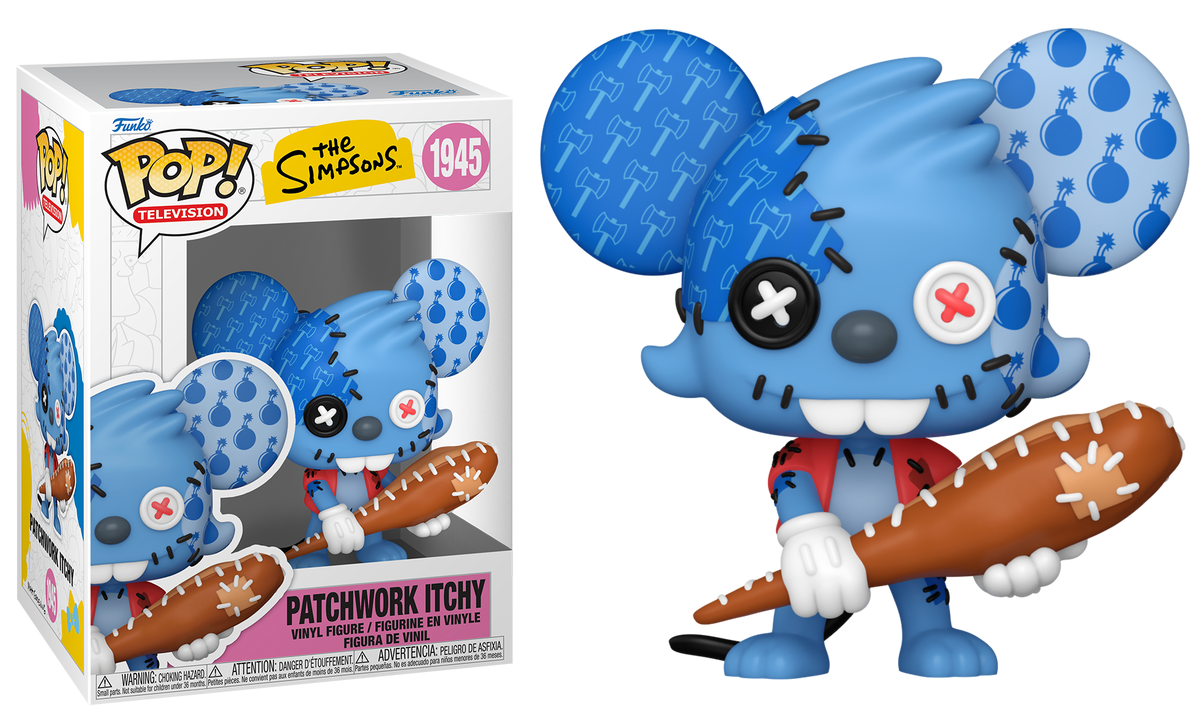 Preventa Patchwork Itchy #1945 - The Simpsons Funko Pop!