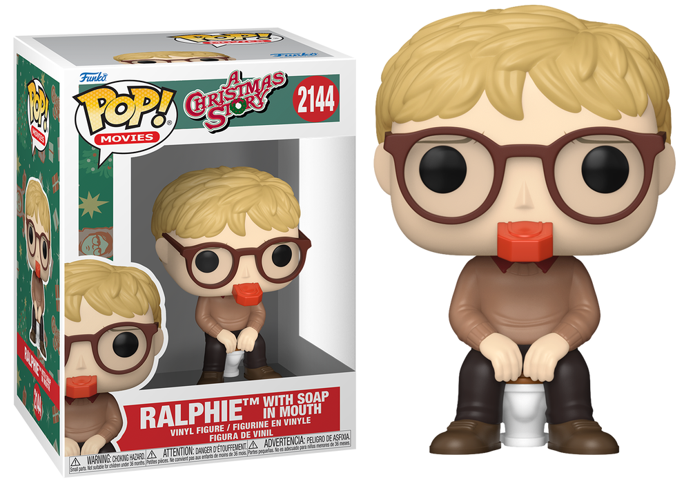 Preventa Ralphie with Soup in Mouth #2144 - A Christmas Story Funko Pop!