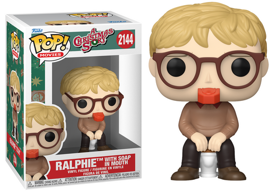 Preventa Ralphie with Soup in Mouth #2144 - A Christmas Story Funko Pop!