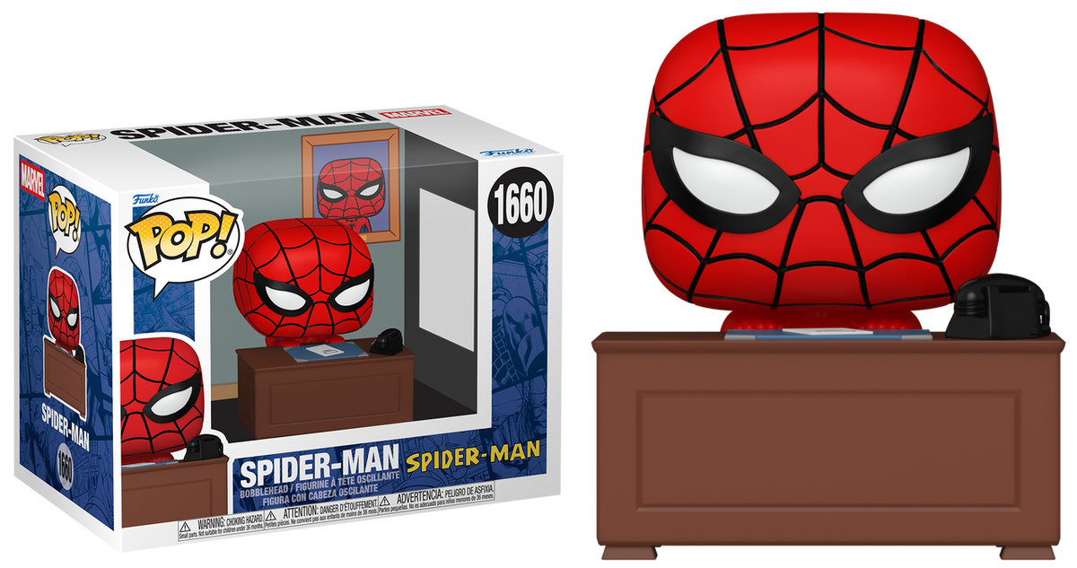 Preventa Spider-Man Desk Meme #1660 - Marvel's Spider-Man Funko Pop!