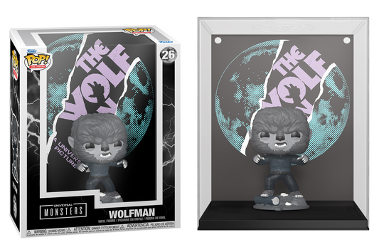 Preventa Wolfman Cover #26 - Universal Monsters Terror Funko Pop!