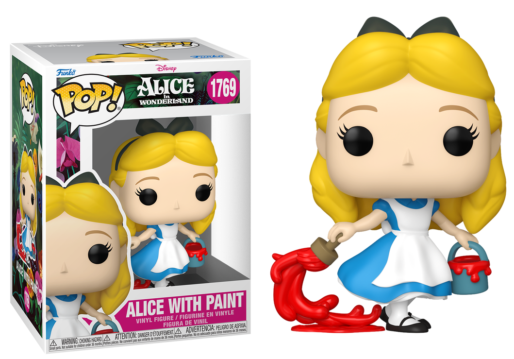 Preventa Alice with Paint #1769 - Disney's Alice in Wonderland (Alicia en el Pais de las Maravillas) Funko Pop!