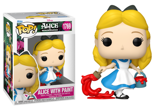 Preventa Alice with Paint #1769 - Disney's Alice in Wonderland (Alicia en el Pais de las Maravillas) Funko Pop!