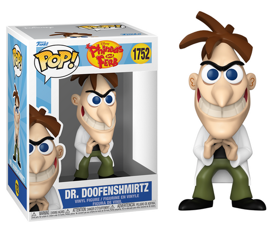 Preventa Dr. Doofenshmirtz #1752 - Disney's Phineas and Ferb Funko Pop!