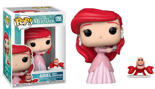 Preventa Ariel with Sebastian #1755 - Disney's The Little Mermaid (La Sirenita) Funko Pop!
