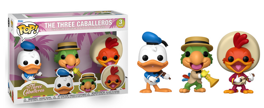 Preventa The Three Caballeros #3Pack - Disney Funko Pop!