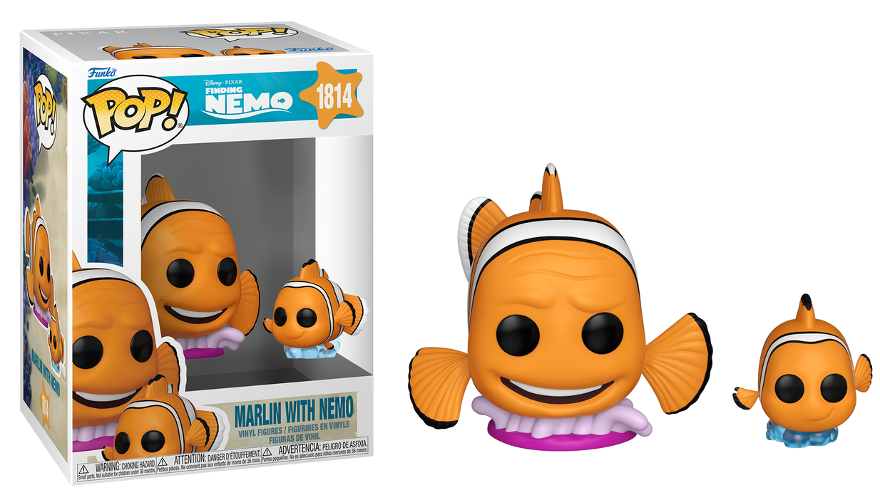 Preventa Marlin with Nemo #1814 - Disney Pixar Finding Nemo (Buscando a Nemo) Funko Pop!