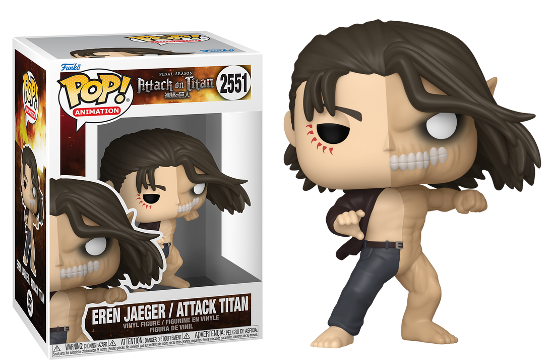 Preventa Eren Jaeger / Attack Titan #2551 - Attack On Titan Split Funko Pop!