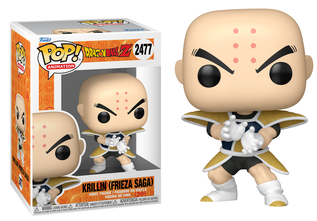 Preventa Krillin (Frieza Saga) #2477 - Dragon Ball Z Funko Pop!