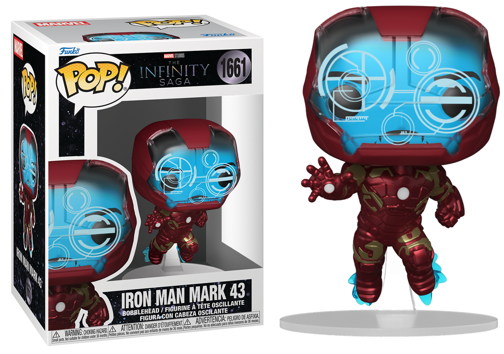 Preventa Iron Man Mark 43 #1661 - Marvel The Infinity Saga Funko Pop!
