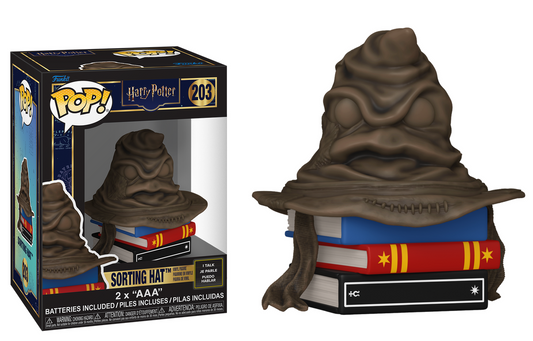 Preventa Sorting Hat SFX Puede Hablar #203 - Harry Potter Funko Pop!