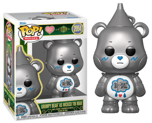 Preventa Grumpy Bear as Wicked Tin Man #2054 - Care Bears X Wicked Funko Pop!