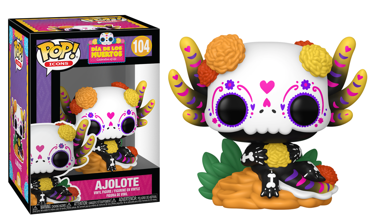 Preventa Ajolote #104 - Dia de los Muertos Funko Pop!