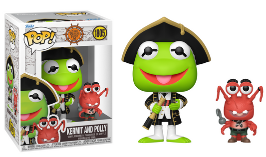 Preventa Kermit and Polly #1805 - Muppets Treasure Island Funko Pop!