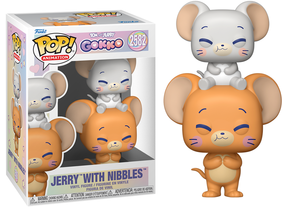 Preventa Jerry with Nibbles #2582 - Tom & Jerry Gokko Funko Pop!